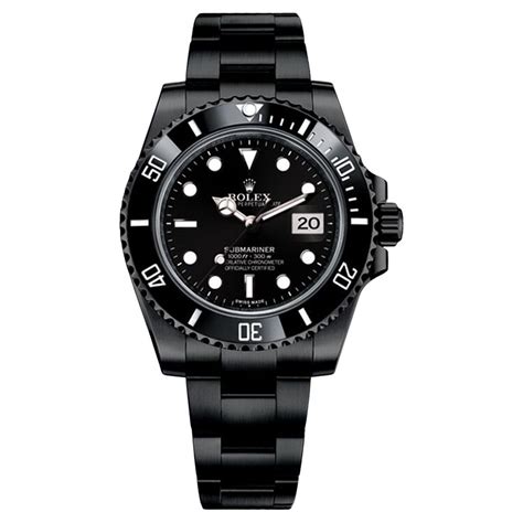 fake rolex submariner dlc pvd|rolex submariner black dial 116610ln.